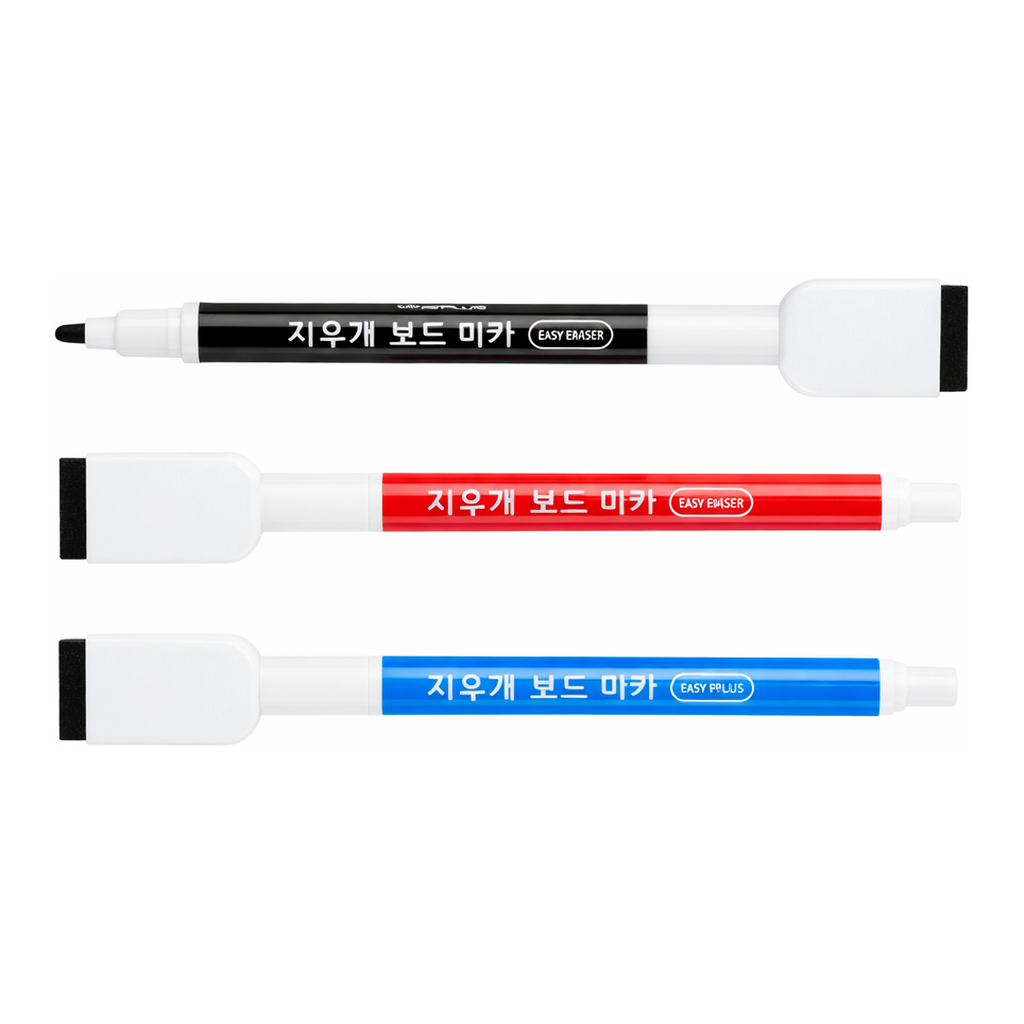 OFFICENEX 지우개 보드마카(청색/1EA/라인플러스)