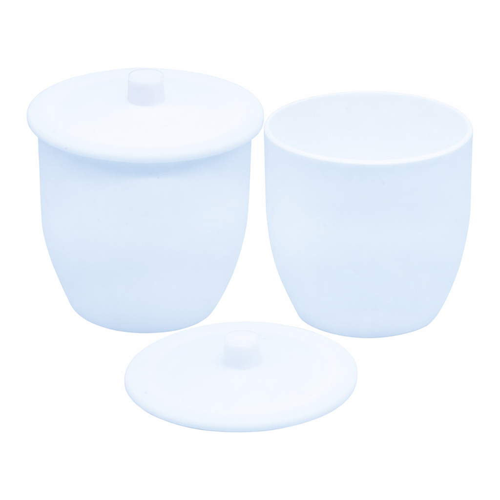 Daihan Science PTFE Crucible, with Cover, Crystallizing Dish, -200℃+260℃, 20~250㎖<br>Excellent