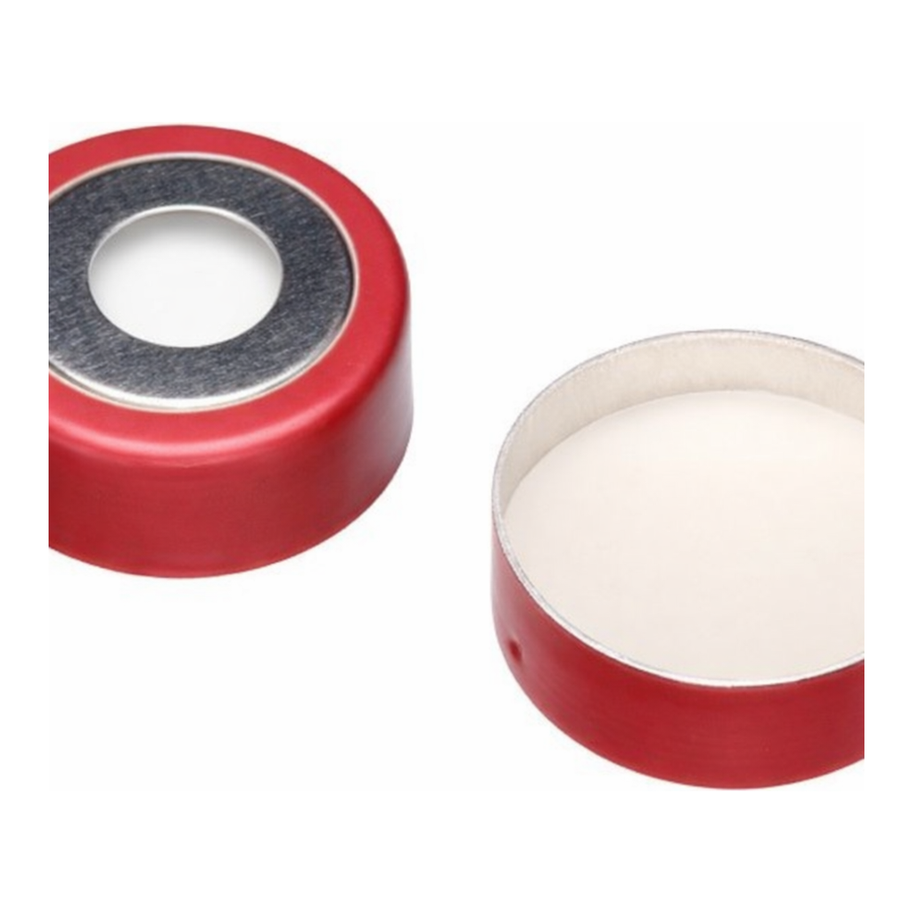 Merck PK100 20MM GREEN MAG CAP W/PTFE/SIL 3MM