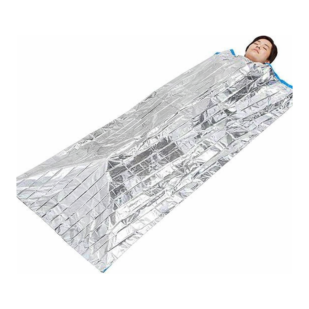 AS ONE Cold and Wind Protection Aluminum Sleeping Bag (four-layer structure), 방한·방풍 알루미늄 침낭 (4층 구조)