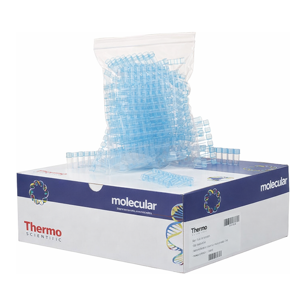 Thermo Fisher Scientific Tubes, strips of 8, blue
