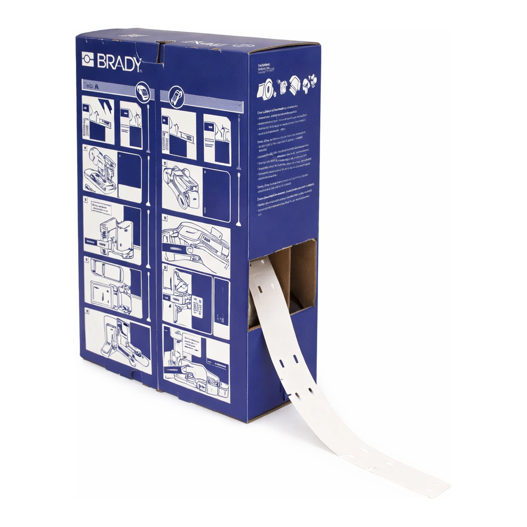 Brady Low Smoke Zero Halogen Wire and Cable Tags for M6 M7 Printers