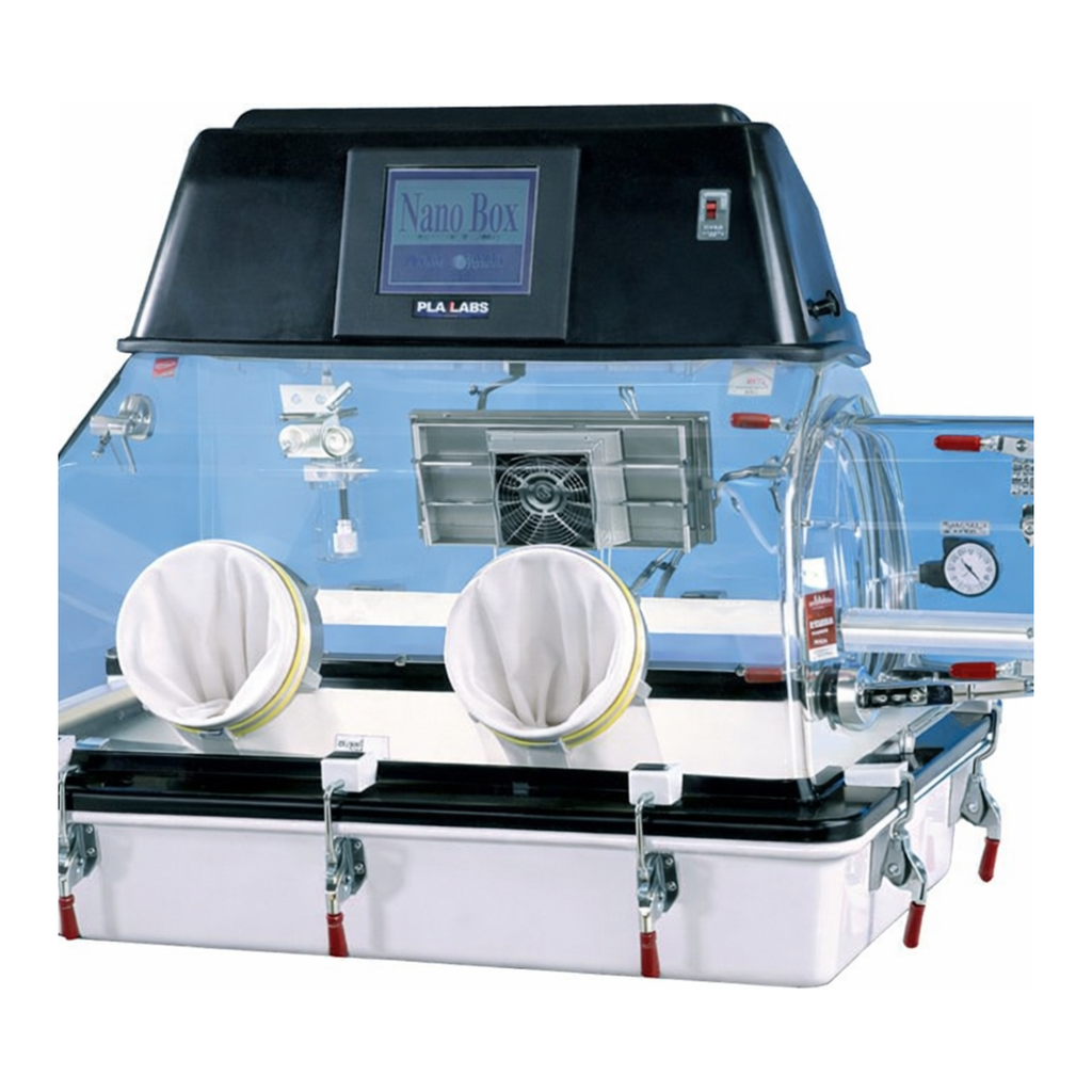 Merck Plas-Labs temperature and humidity control box