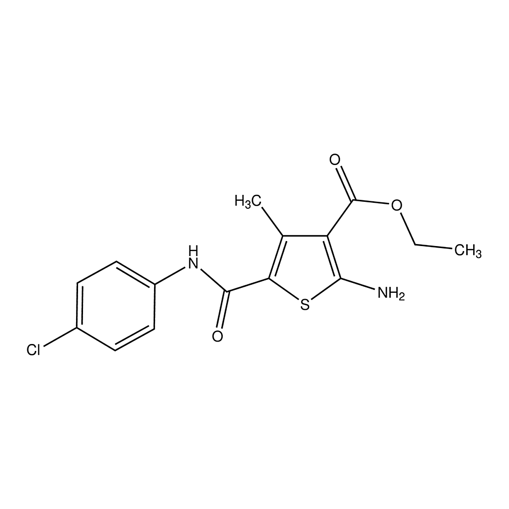Merck Ethyl 2-amino-5-(4-chlorophenylcarbamoyl)-4-methylthiophene-3-carboxylate