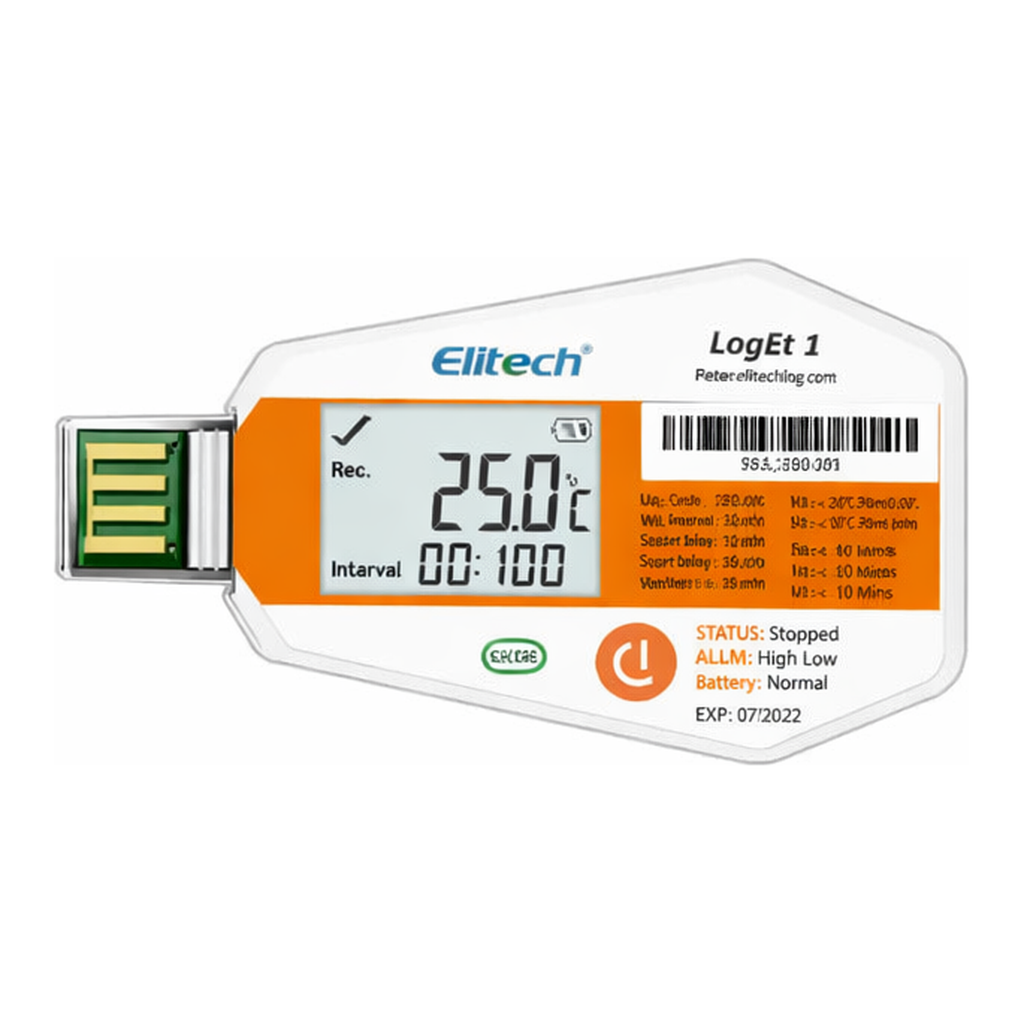 Elitech Elitech Loget-1K 일회용 온도 기록계