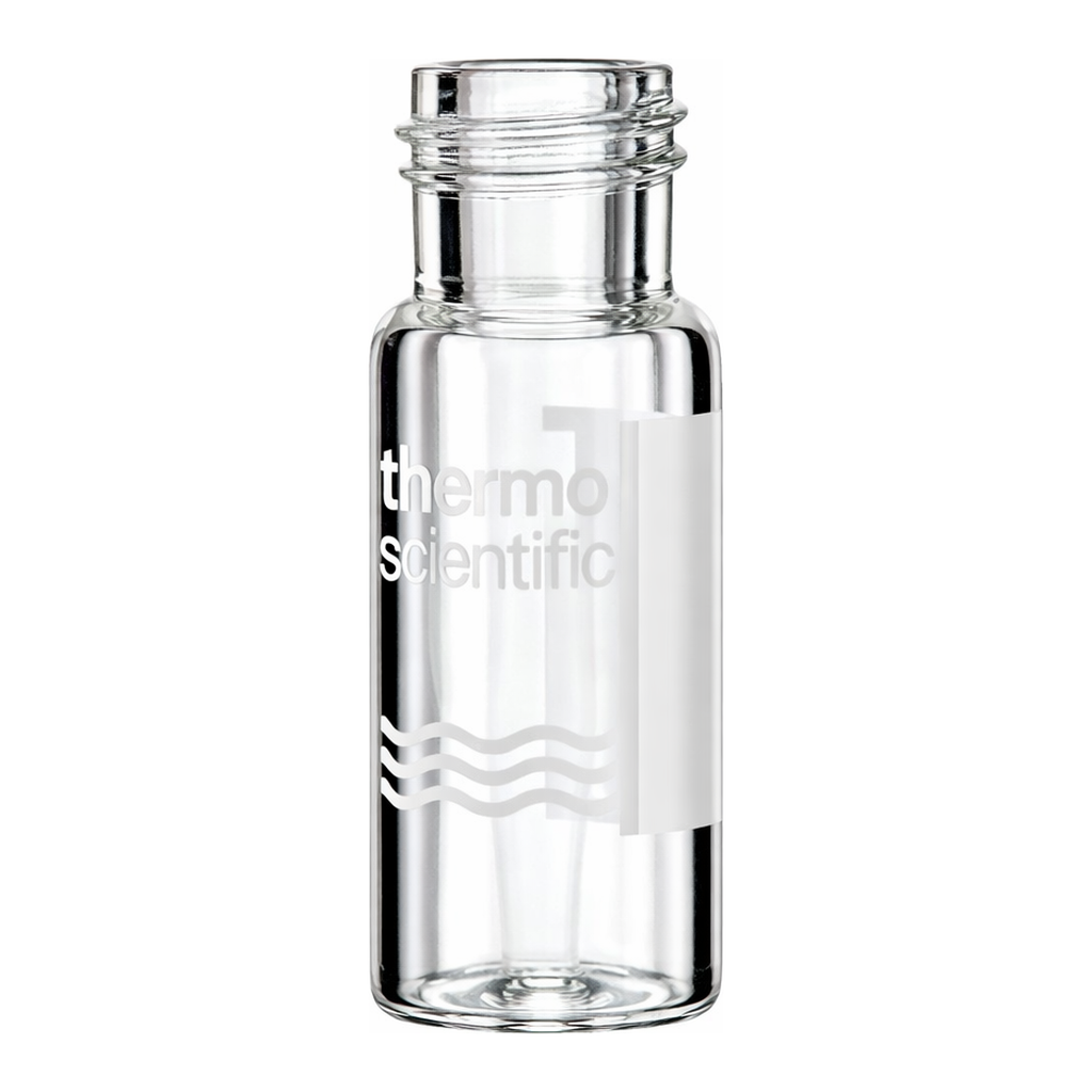 Thermo Fisher Scientific <2 ml 시료용 SureSTART 0.3 ml 유리 스크류 탑 마이크로바이알, 레벨 3 고성능 애플리케이션