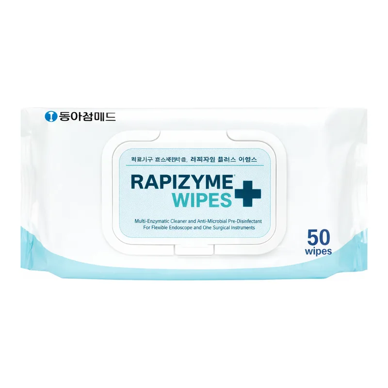동아참메드 RAPIZYME PLUS WIPES 의료기구 전용 세정와입스