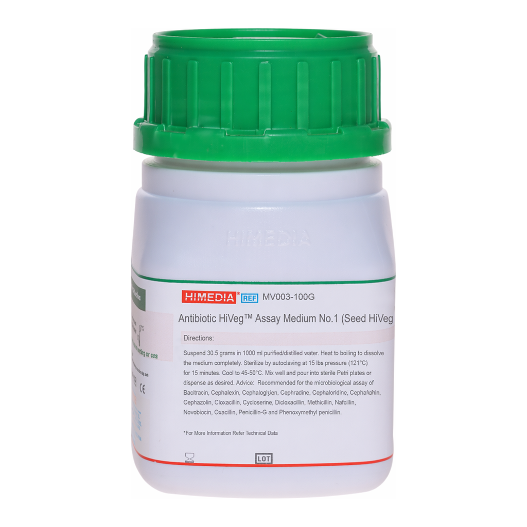 Himedia Antibiotic HiVeg Assay Medium No.1 (Seed HiVeg Agar)