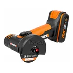 Daihan Science 20V Cordless Disc Grinder/Cutter 충전 그라인더/커터, 휠 3종 포함