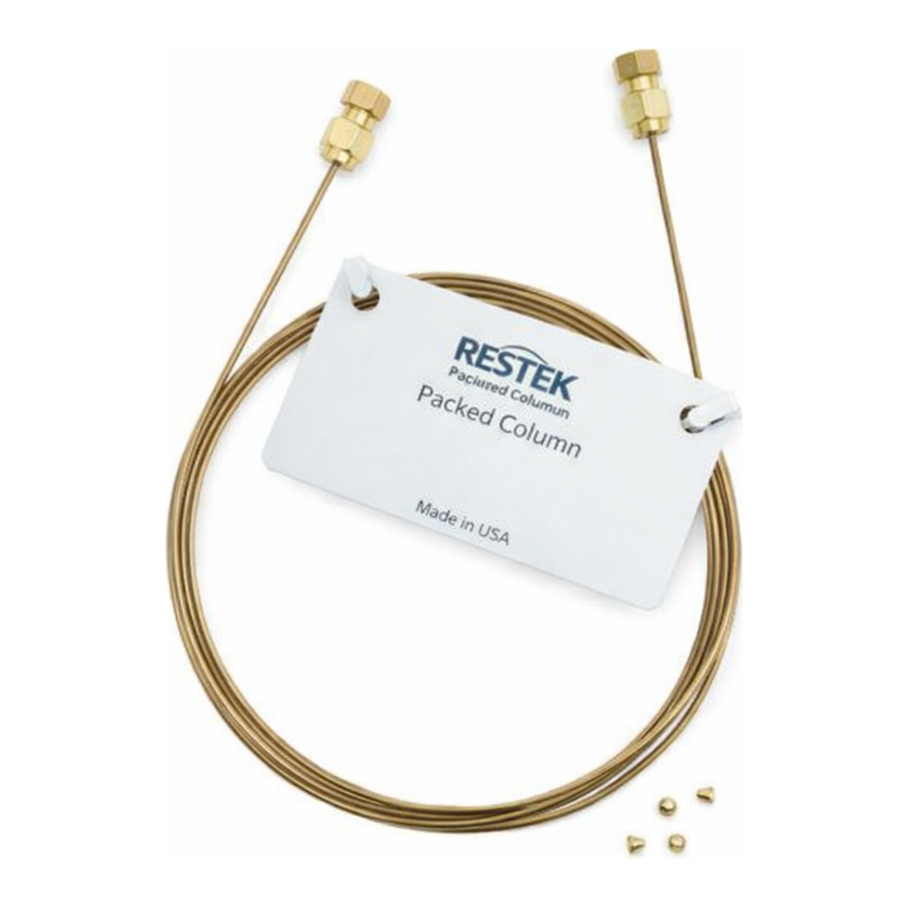 Restek Micropacked GC Column, HAYESEP Q 100/120 2m, 1.00mm ID