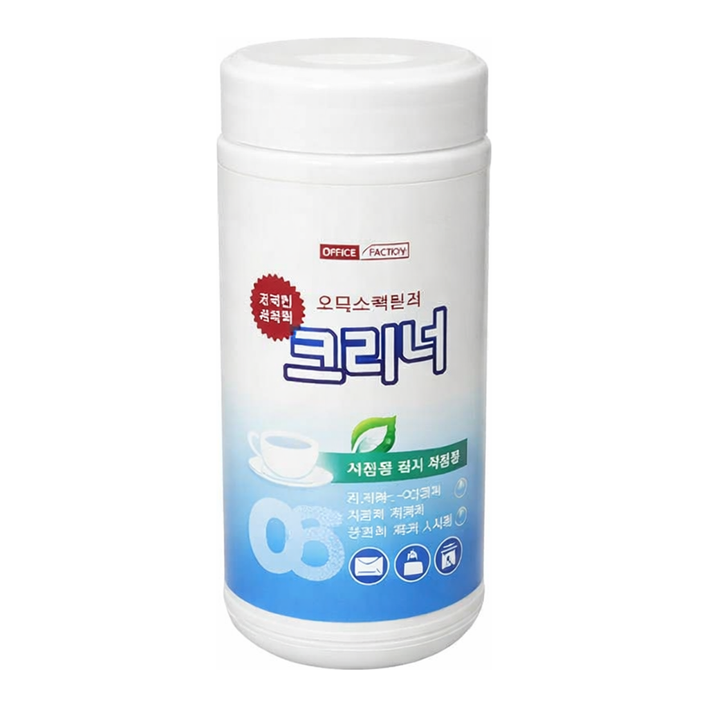 OFFICENEX 크리너원형(80매/Office & Factory)