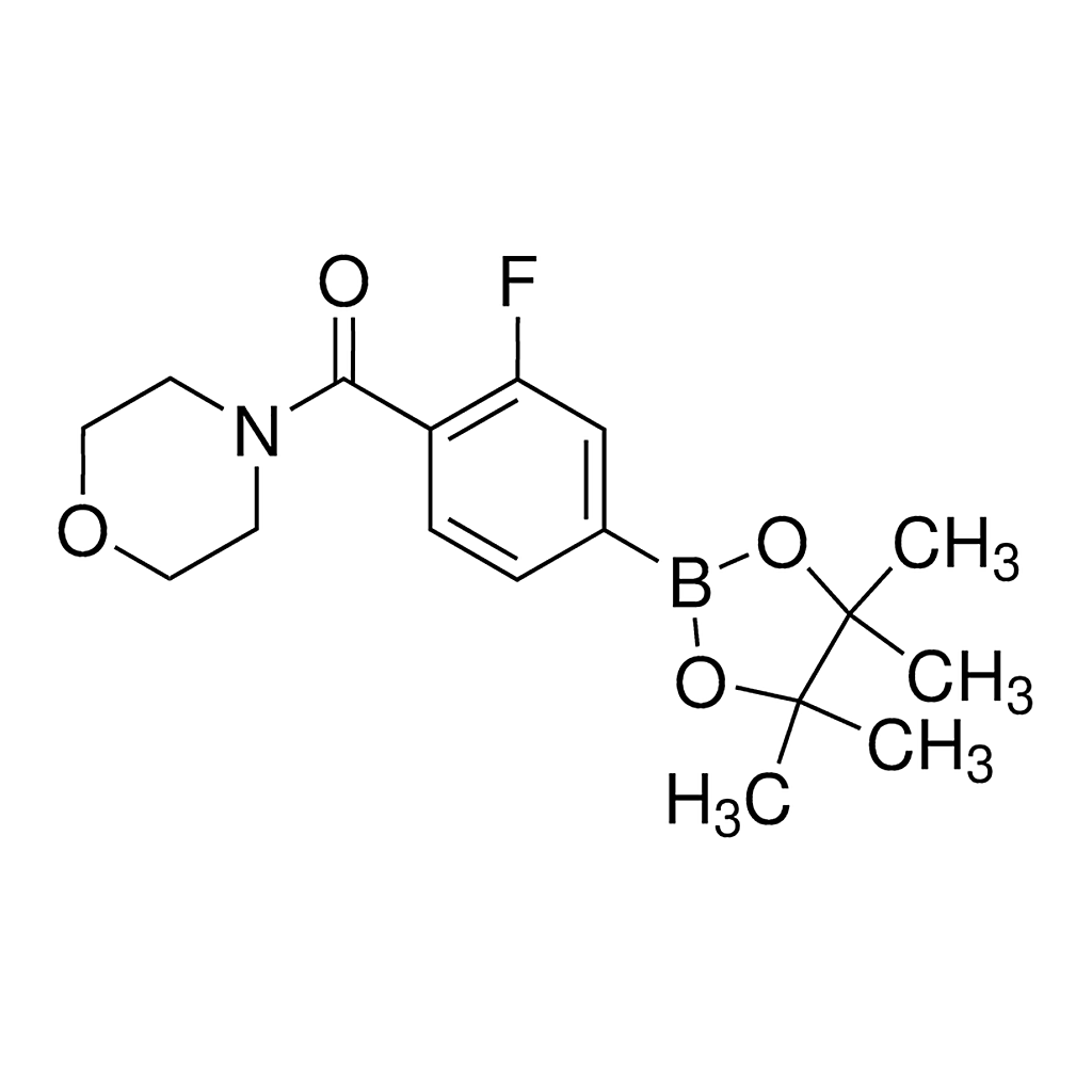 Merck 4-{[2-Fluoro-4-(tetramethyl-1,3,2-dioxaborolan-2-yl)phenyl]carbonyl}morpholine
