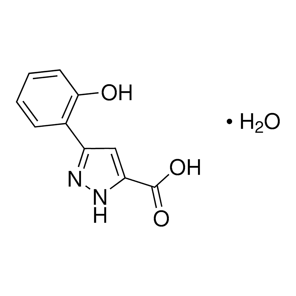 Merck 3-(2-Hydroxyphenyl)-1H-pyrazole-5-carboxylic acid hydrate