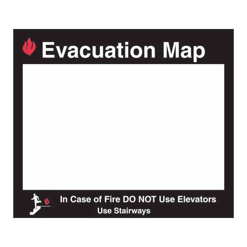 Brady Evacuation Map Holder