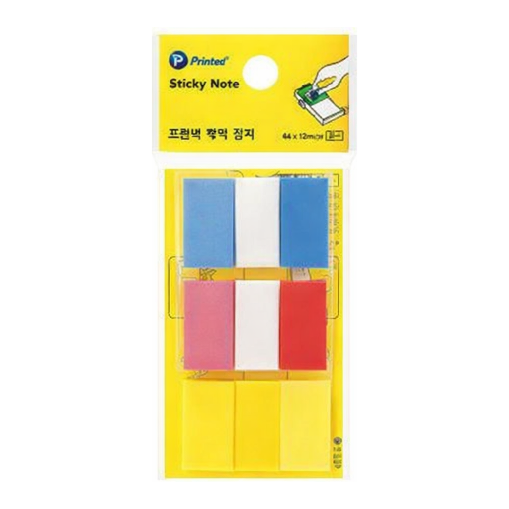OFFICENEX 프린텍 스티키노트 팝업플래그 3색 44*25 20매 F4425-3