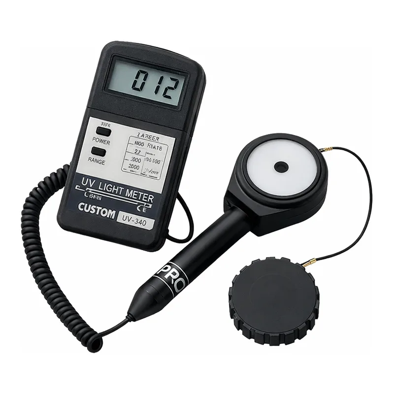 Daihan Science Custom Digital UV-intensity Meter, 1999~19,990㎼/cm2<br>With UV Sensor, 70×25×h1