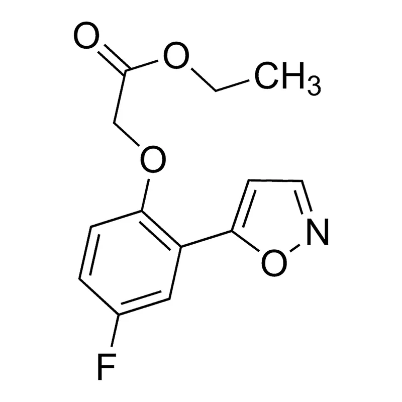 Merck Ethyl 2-(4-fluoro-2-(isoxazol-5-yl)phenoxy)acetate