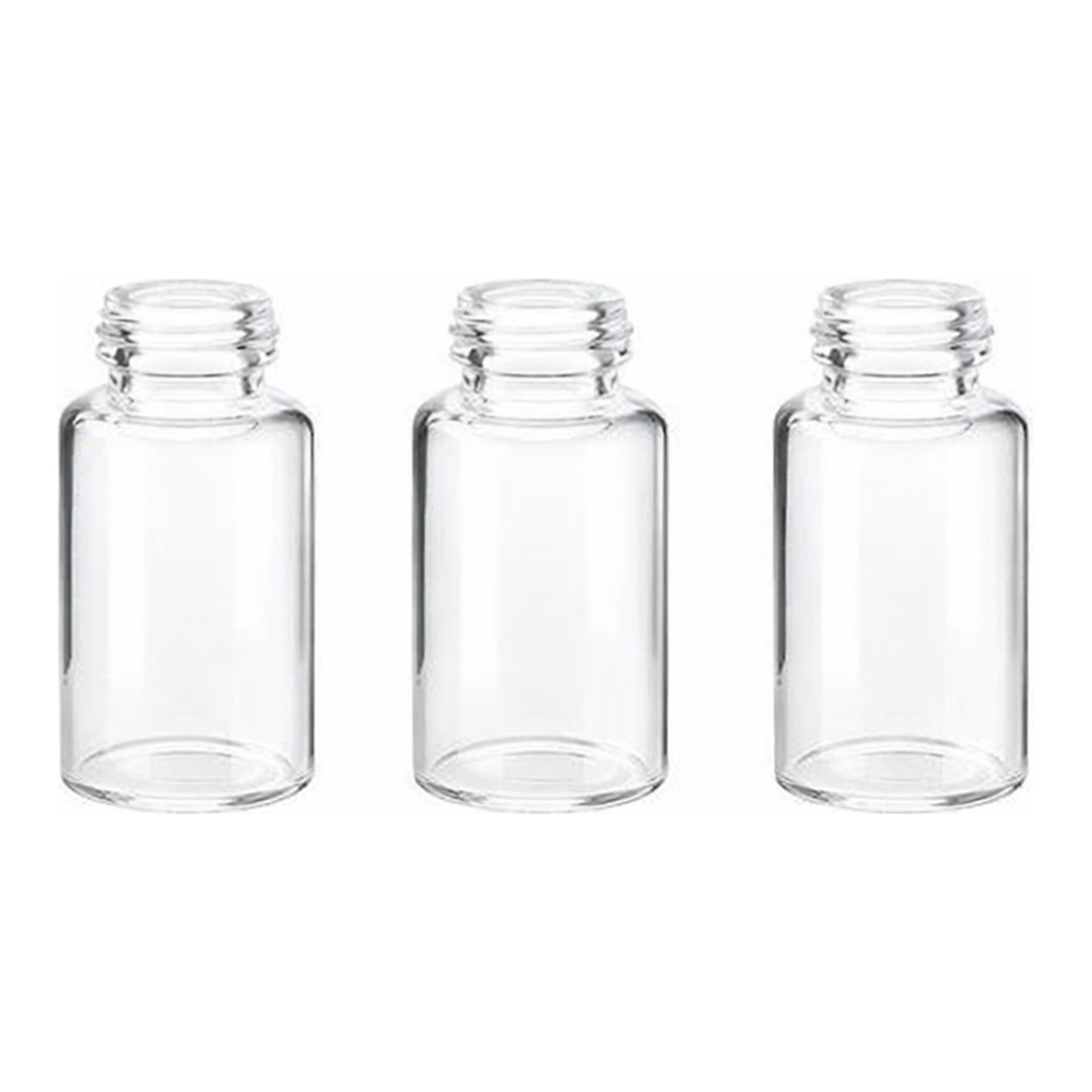 AS ONE Gas Chromatograph Vial (Bottle Only) Transparent, 가스크로 바이알 (병만) 투명