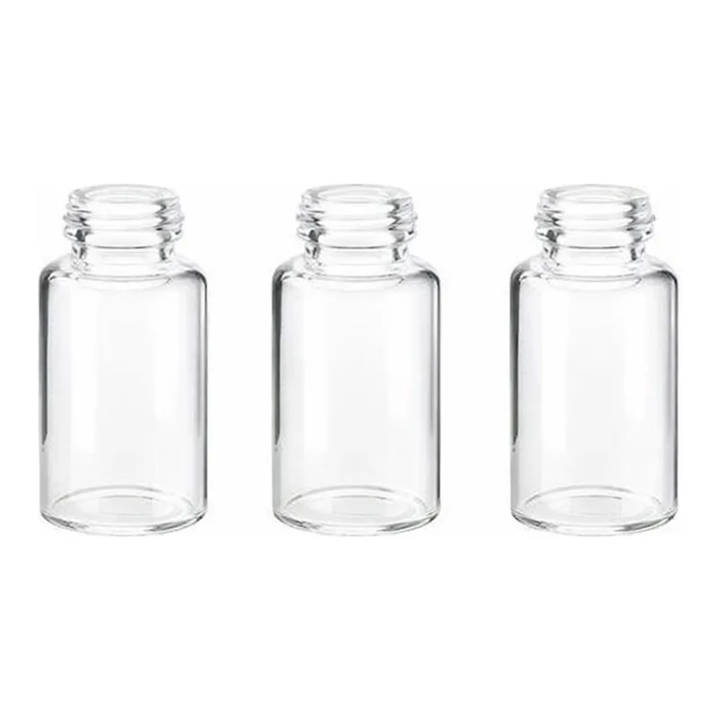AS ONE Gas Chromatograph Vial (Bottle Only) Transparent, 가스크로 바이알 (병만) 투명
