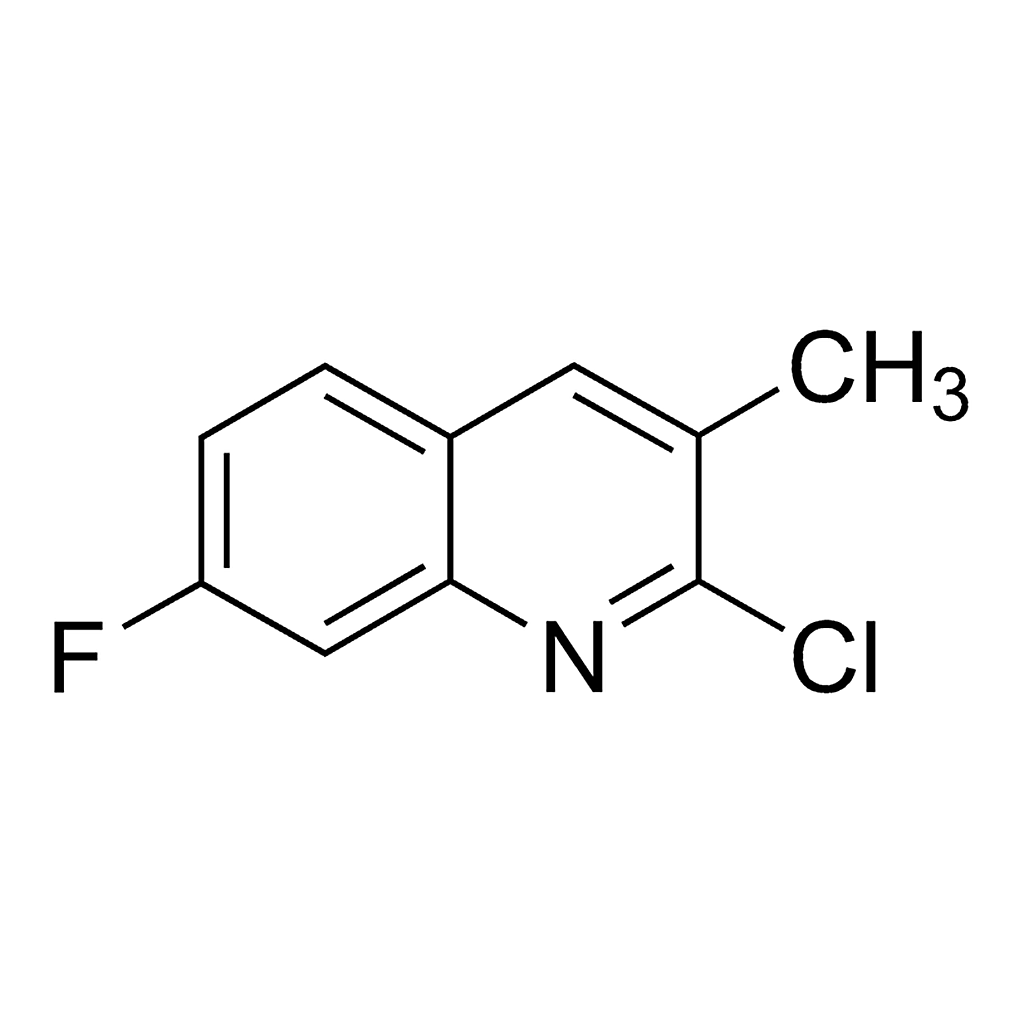 Merck 2-Chloro-7-fluoro-3-methylquinoline