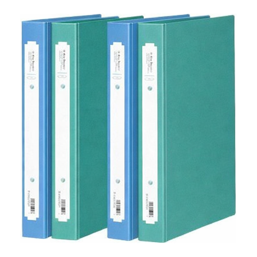 OFFICENEX 문화 2공O링수입지바인더(A4/B340-7/3cm/공간격8cm/녹색)