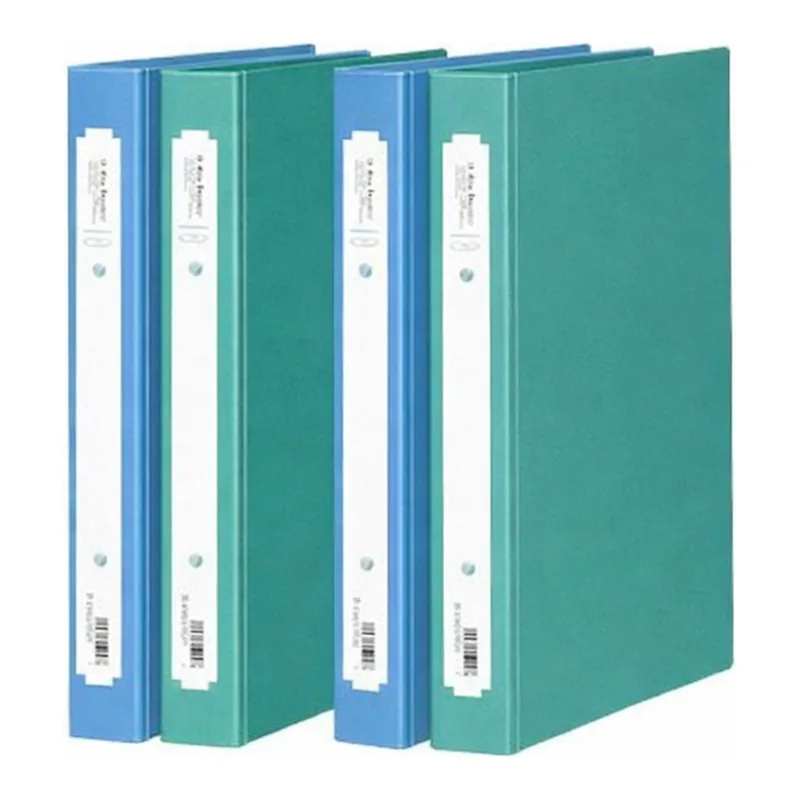 OFFICENEX 문화 2공O링수입지바인더(A4/B340-7/3cm/공간격8cm/녹색)