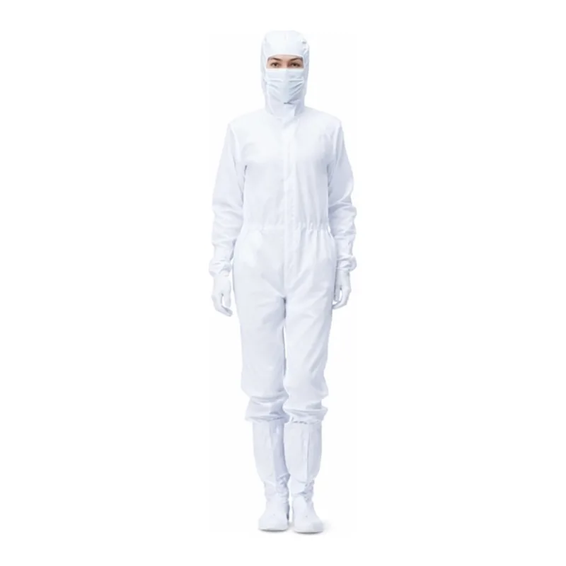 AS ONE Dust-free Garment/AS 199 C (Unisex, Clean Wahsed) White 4 L