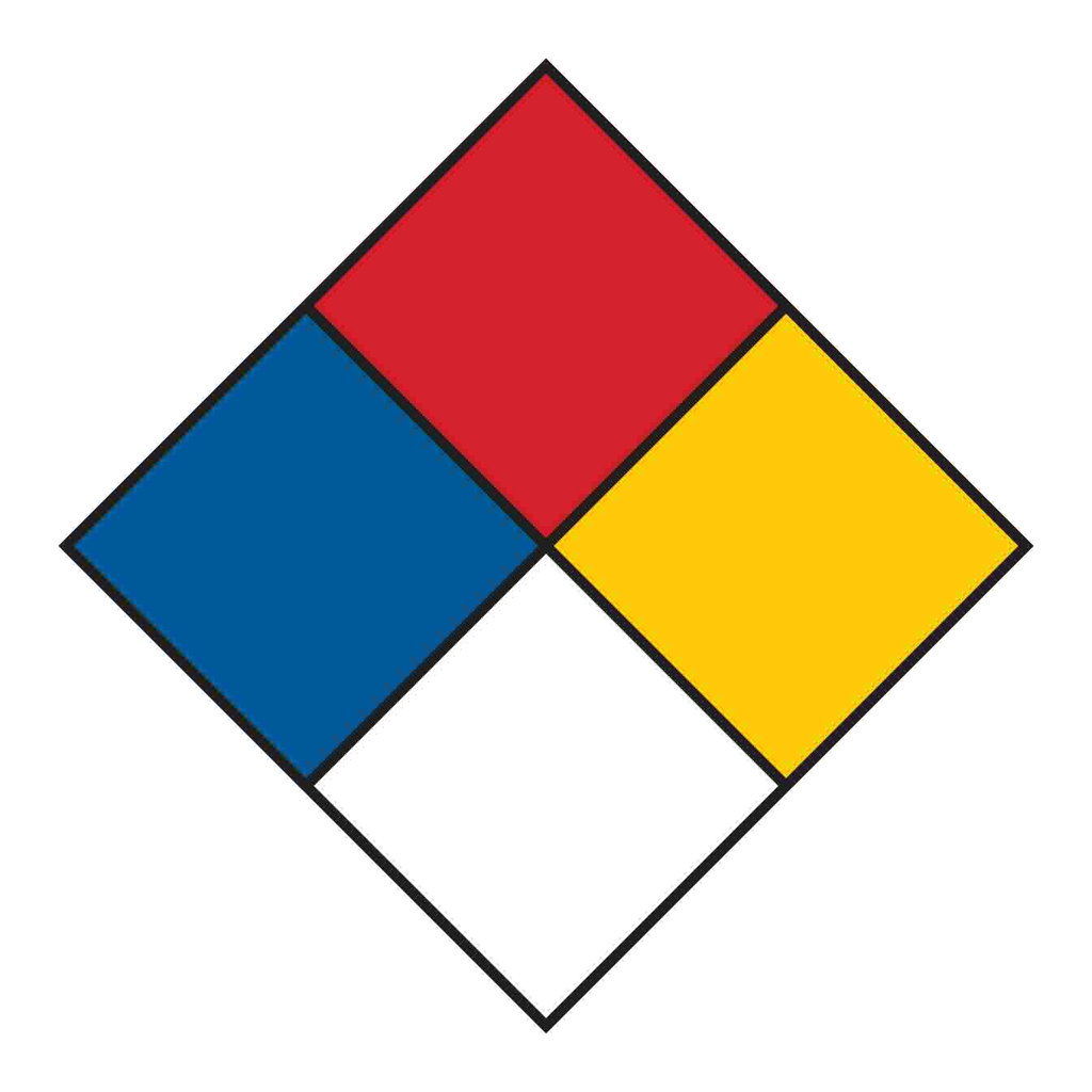 Brady NFPA Diamonds Sign