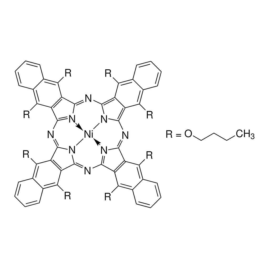 Merck Nickel(II) 5,9,14,18,23,27,32,36-octabutoxy-2,3-naphthalocyanine