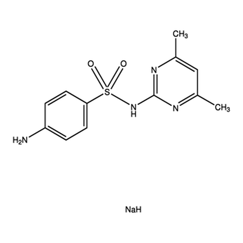 Merck SULFAMETHAZINE SODIUM SALT