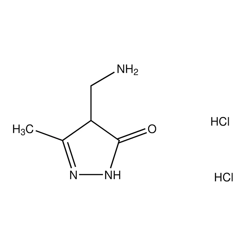 Merck 4-(Aminomethyl)-5-methyl-2,4-dihydro-3H-pyrazol-3-one dihydrochloride