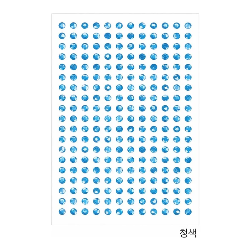OFFICENEX 홀로그램견출지 20-7004B 청색(∮5 7장)