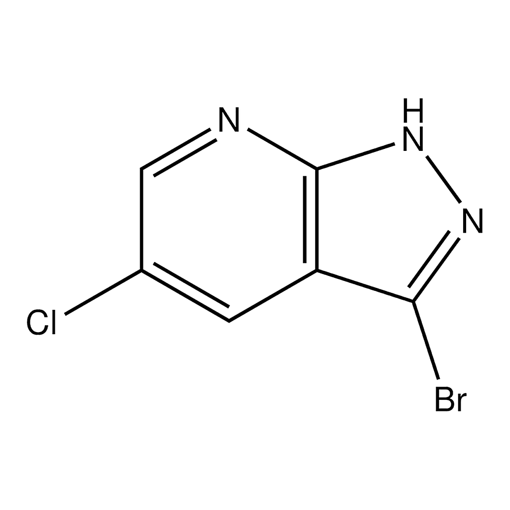 Merck 3-Bromo-5-chloro-1H-pyrazolo[3,4-b]pyridine