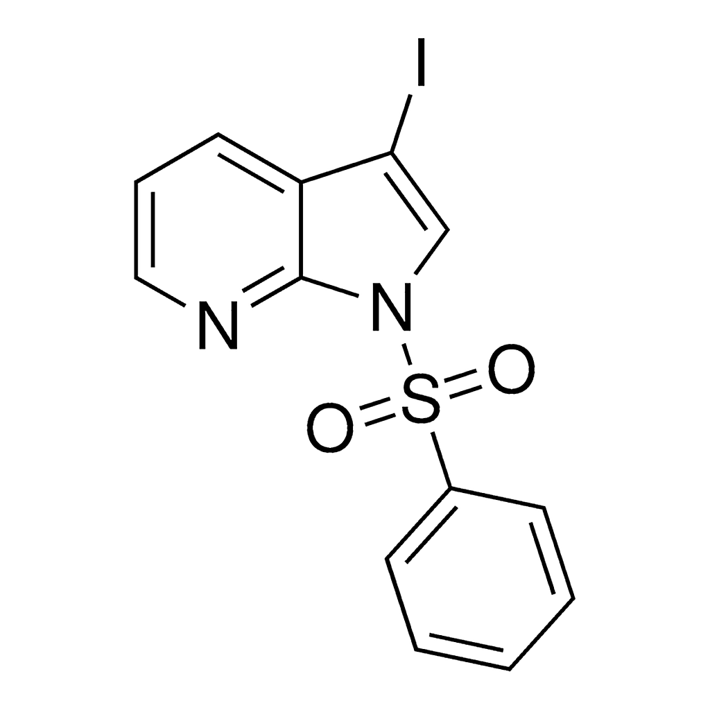 Merck 1-Benzenesulfonyl-3-iodo-1H-pyrrolo[2,3-b]pyridine