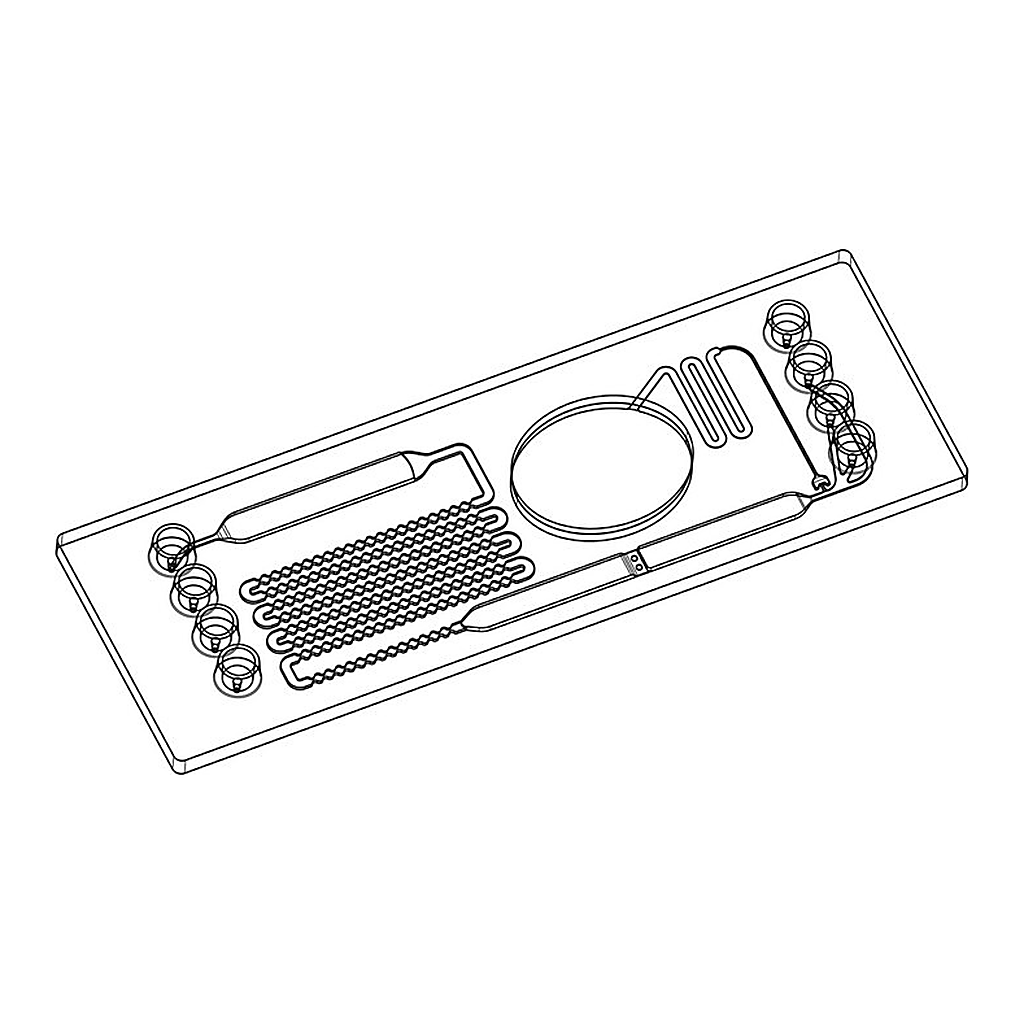 Merck Finger Pump Mixer Chip