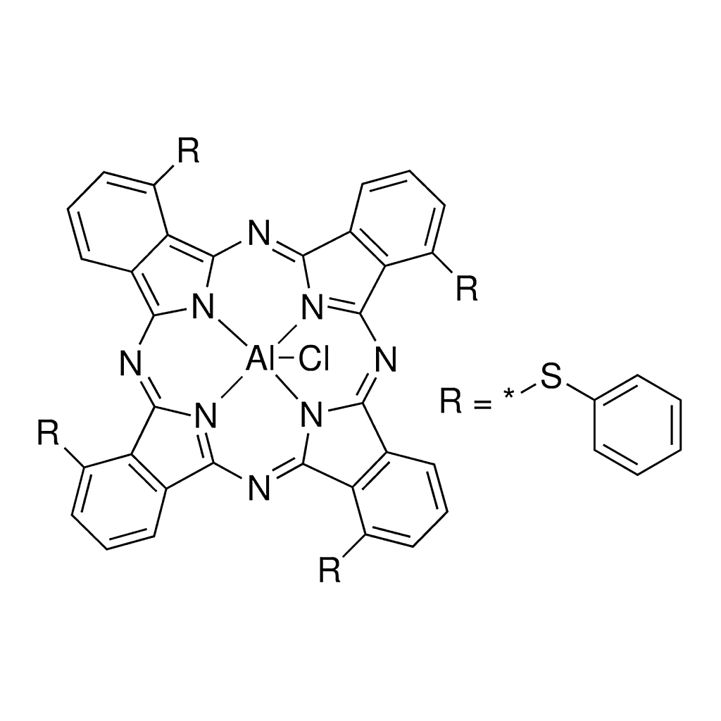 Merck Aluminum 1,8,15,22-tetrakis(phenylthio)-29H,31H-phthalocyanine chloride