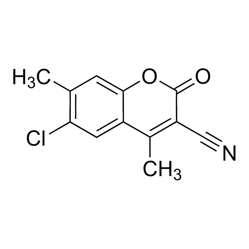 Merck 6-Chloro-3-cyano-4,7-dimethylcoumarin