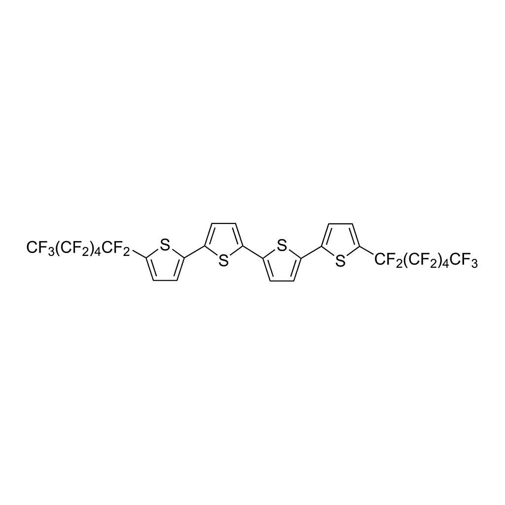 Merck 5,5'''-Bis(tridecafluorohexyl)-2,2':5',2 '':5'',2'''-quaterthiophene