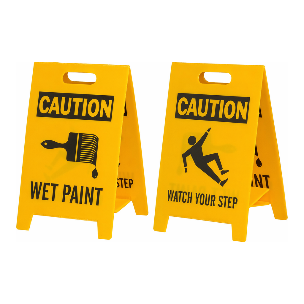 Brady CAUTION Reversible Floor Stands