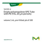 Merck PK100 1ML EMPTY FRITTED SPE TUBES