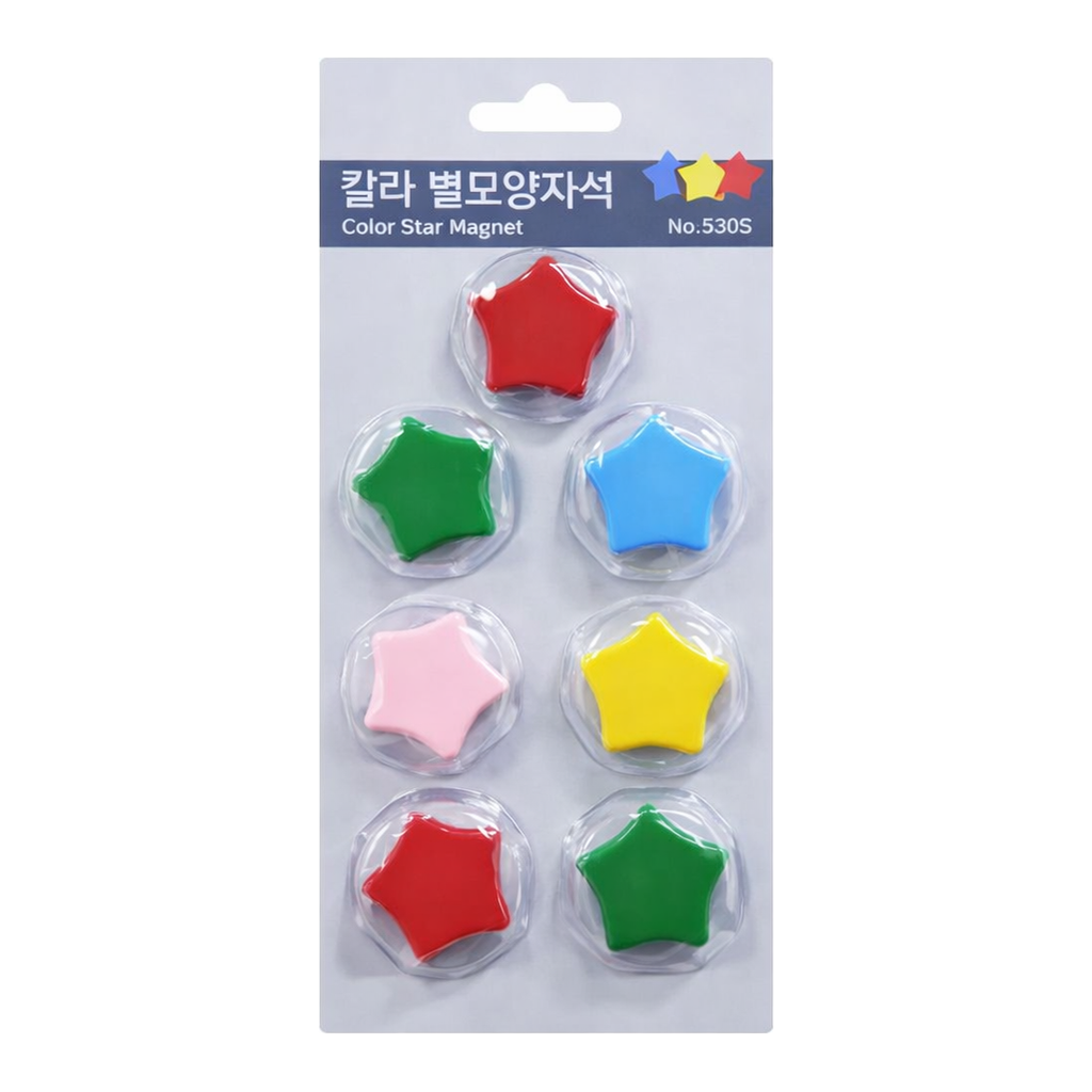OFFICENEX 별모양 자석 No.530 7개입