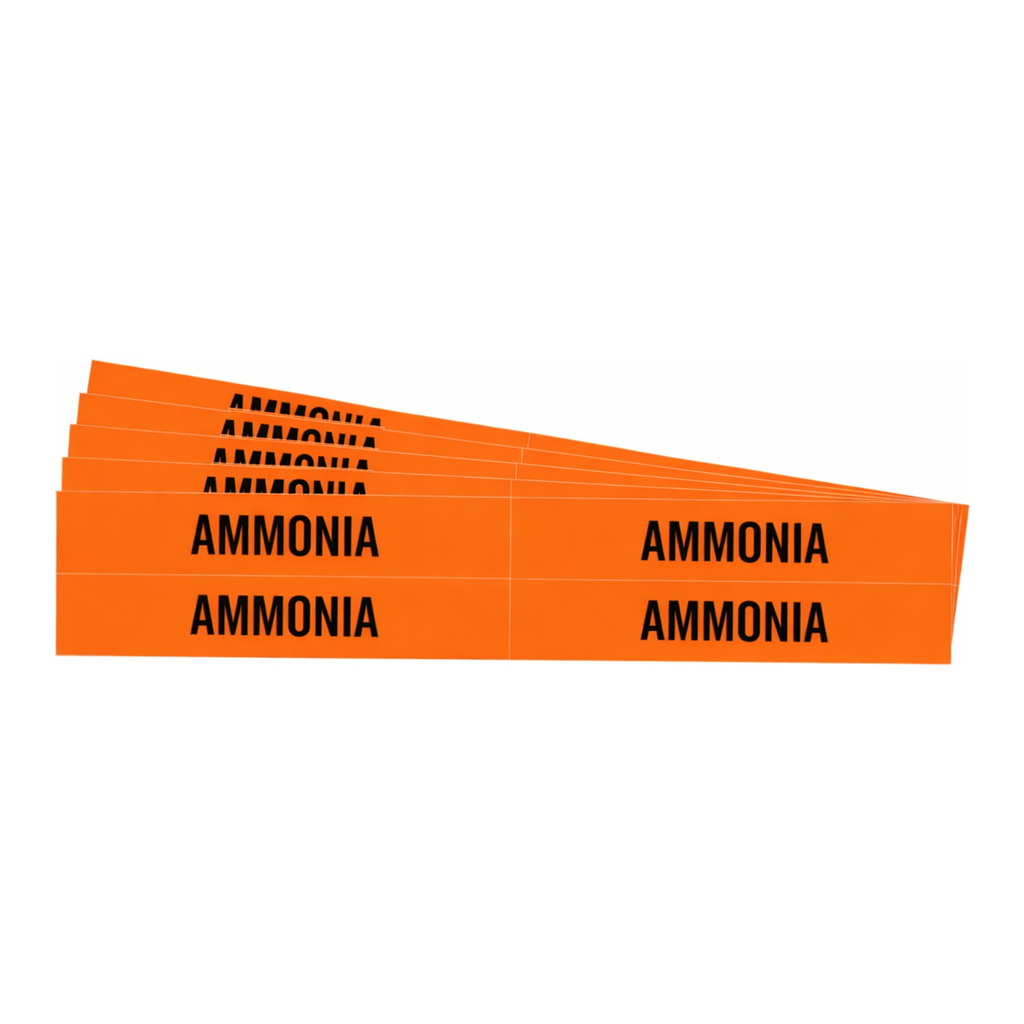 Brady AMMONIA Pipe Marker