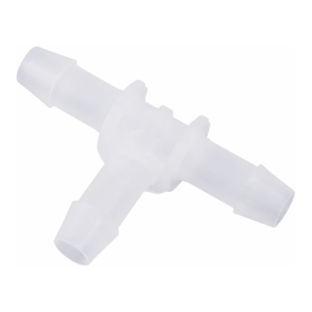 AS ONE T-Type Tube Connector PP(for Large Dia.·Soft Tube), T-형 튜브 커넥터(대구경·연질튜브용)
