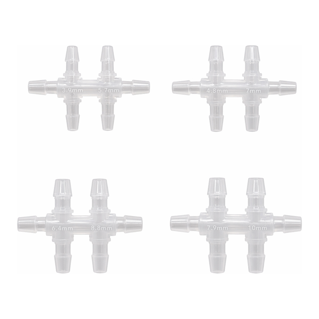 Viko Science 튜브 호스 커넥터 6-way 매니폴드 피팅 PP [튜빙 플라스틱 다채널 manifold] 마니폴드 connector adapter tubing