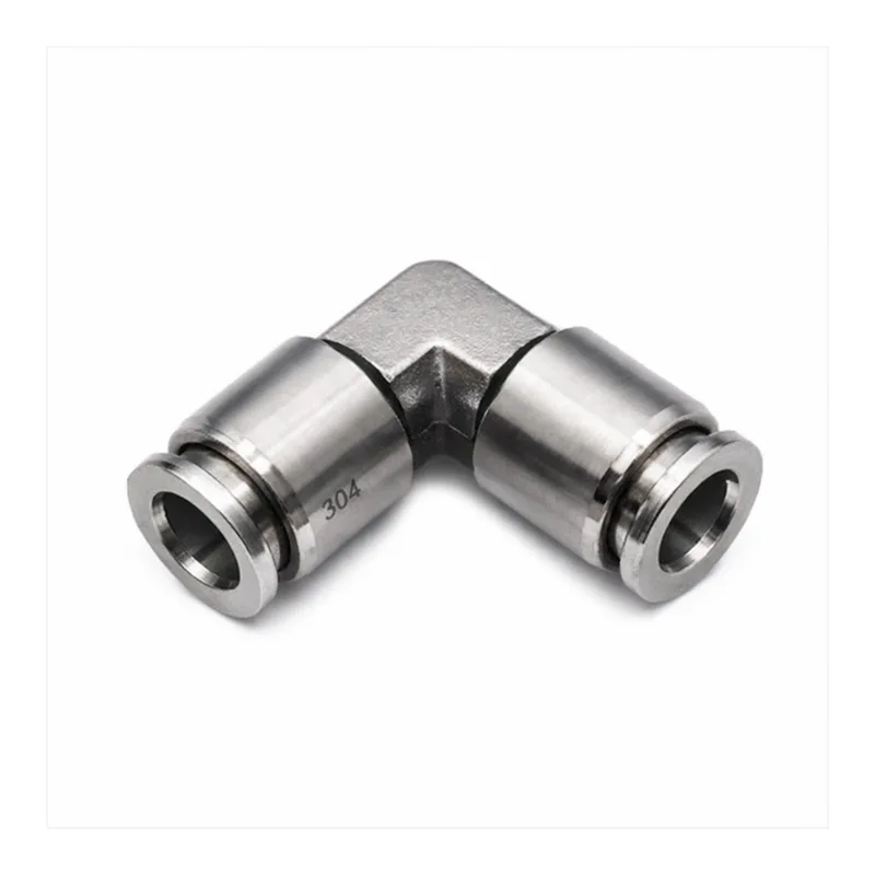 Viko Science SUS 304 스테인리스 엘보우 원터치 피팅 파이프 튜브 호스 연결관 Elbow 아답터 ss304 stainless onetochfitting