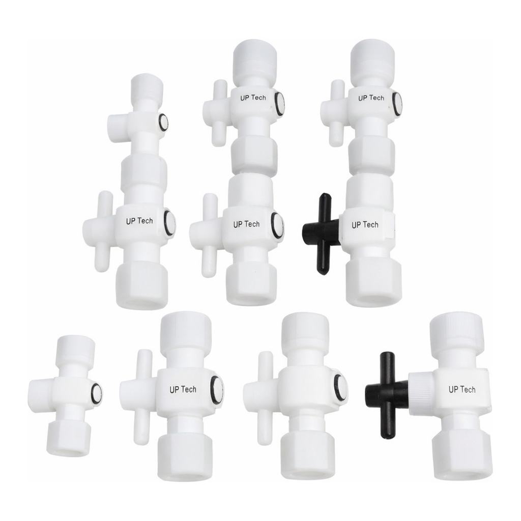 Viko Science PTFE 테프론 2-way 밸브 유니온 아답터 valve ballvalve union adapter [파이프 연결관 테플론 teflon 볼밸브]