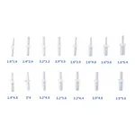 Viko Science 튜브 호스 커넥터 스트레이트 플랫 타입 레듀서 피팅 1자 일자 PP 튜빙 Flat 플라스틱 fitting flatfitting straight barb barbed