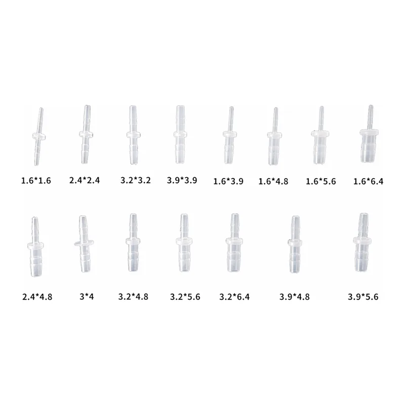 Viko Science 튜브 호스 커넥터 스트레이트 플랫 타입 피팅 1자 일자 PP 튜빙 Flat 연결관 플라스틱 fitting straight connector straightfitting union