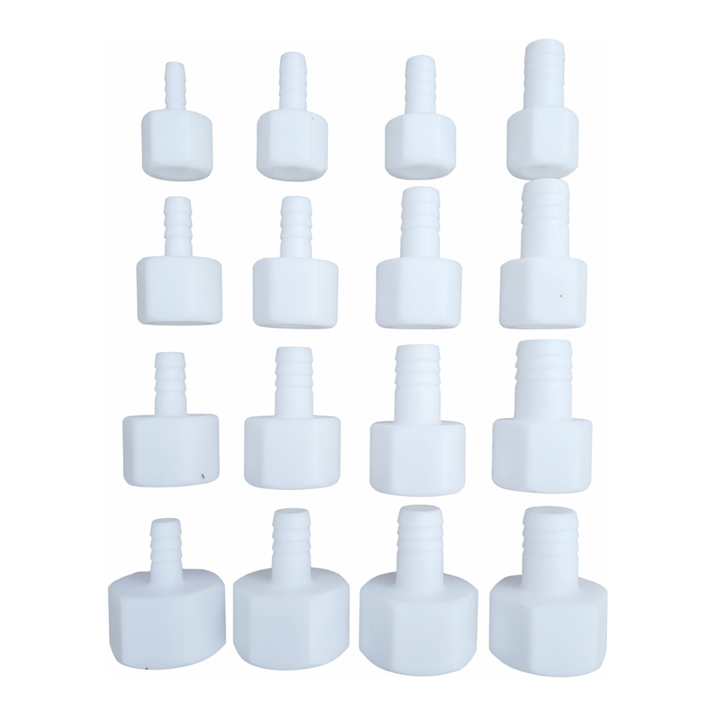 Viko Science PTFE 테프론 호스 암나사 니플 [튜브 연결관 테플론 teflon 커넥터 피팅 닛블 Nipple hose female fitting]