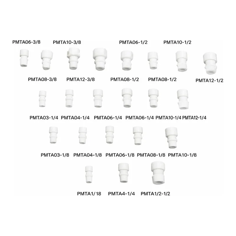 Viko Science PTFE 테프론 파이프 아답터[male 매일 커넥터 연결관 피팅 테플론 teflon 어댑터